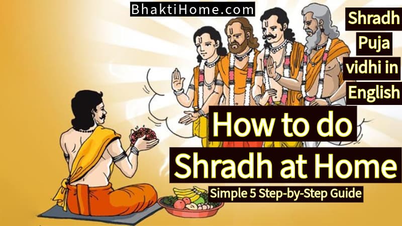 How to do  Shradh at Home in English Shradh Puja vidhi in English