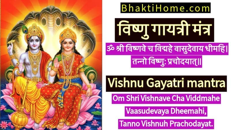 Vishnu Gayatri mantra