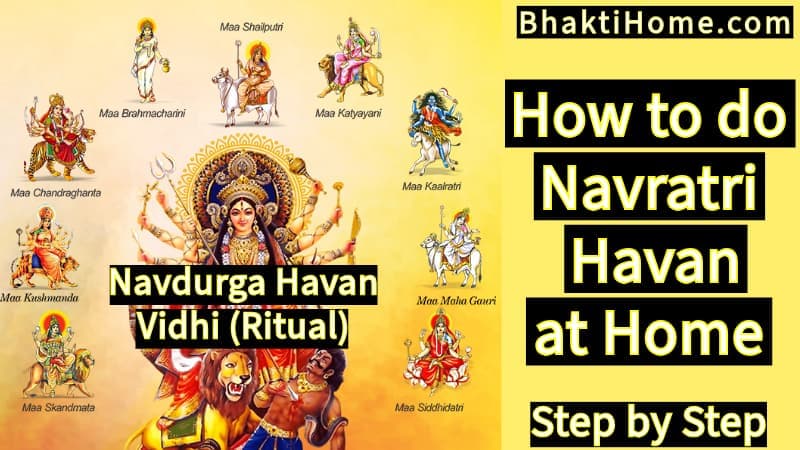 How to do navratri havan at home