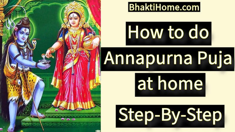 How to do Annapurna puja at home