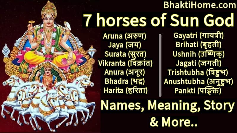 7 horses of Sun God