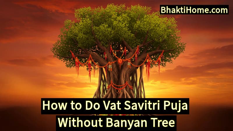 How to Do Vat Savitri Puja Without Banyan Tree
