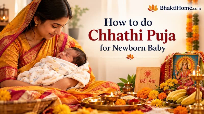 How to do Chhathi puja for newborn baby