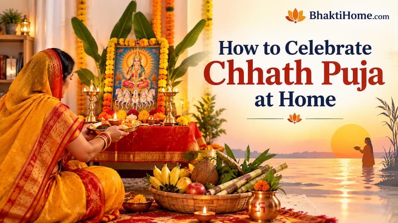 How to celebrate Chhath puja at home