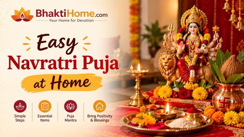 Easy Navratri puja at home