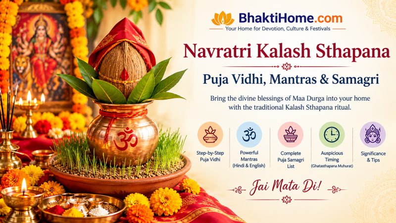 How to do navratri kalash sthapana